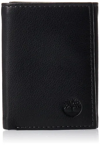 Timberland Men's Exclusive Blix Fine Leather Trifold Wallet