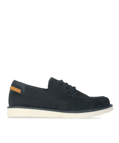 Timberland Mens Newmarket II Lthr Boat Shoe in Navy Leather (archived)