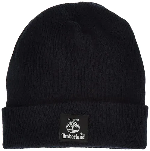 Timberland Men's Short Watch Cap With Woven Label Cold