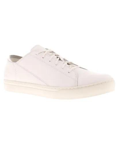 Timberland Mens Skate Shoes Adventure 2 0 Cup Leather Lace Up white Leather (archived)