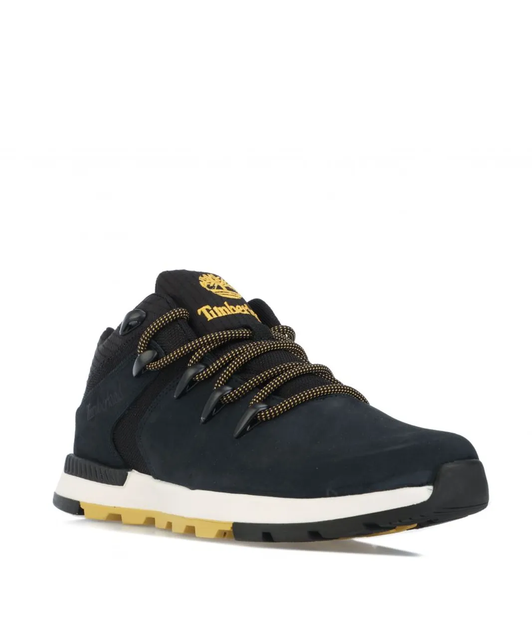 Timberland Mens Sprint Trekker Super Oxford Trainers in Navy Leather (archived)