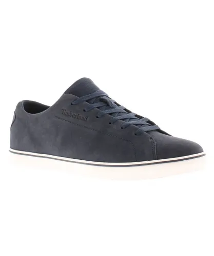 Timberland Mens Trainers Humus Skate Park lth Leather Lace Up navy