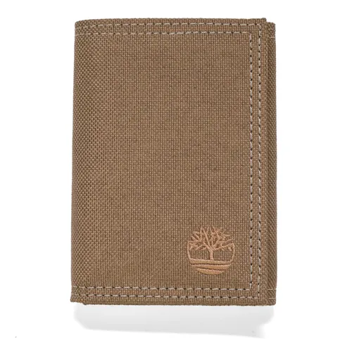 Timberland Men’s Trifold Nylon Wallet - beige - One size