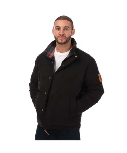 Timberland Mens Welch Mountain Puffer Jacket in Black