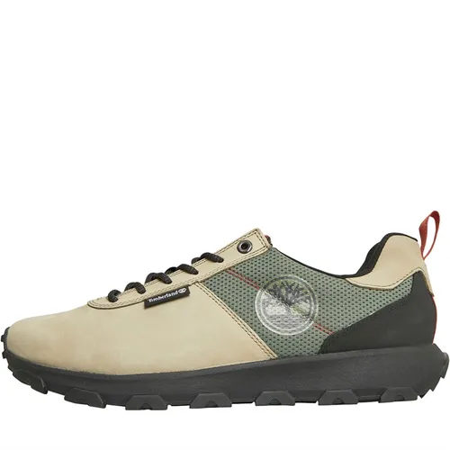Timberland Mens Windsor Trail Low Trainers Light Brown Nubuck