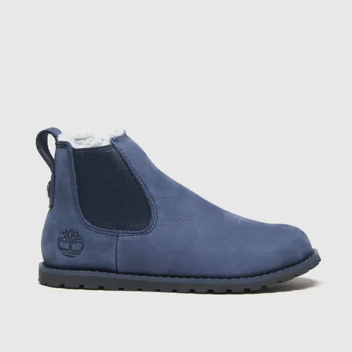 Timberland Navy Pokey Pine Chelsea Boys Toddler Boots