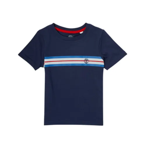 Timberland  NICO  boys's Children's T shirt in Blue