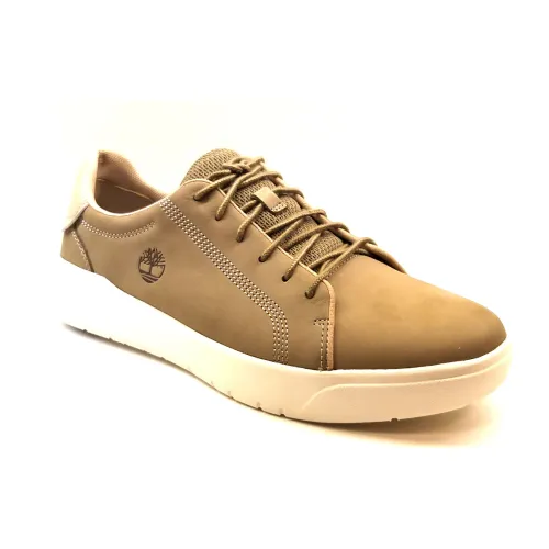 Timberland , Nubuck Beige Summer Shoes ,Brown male, Sizes:
