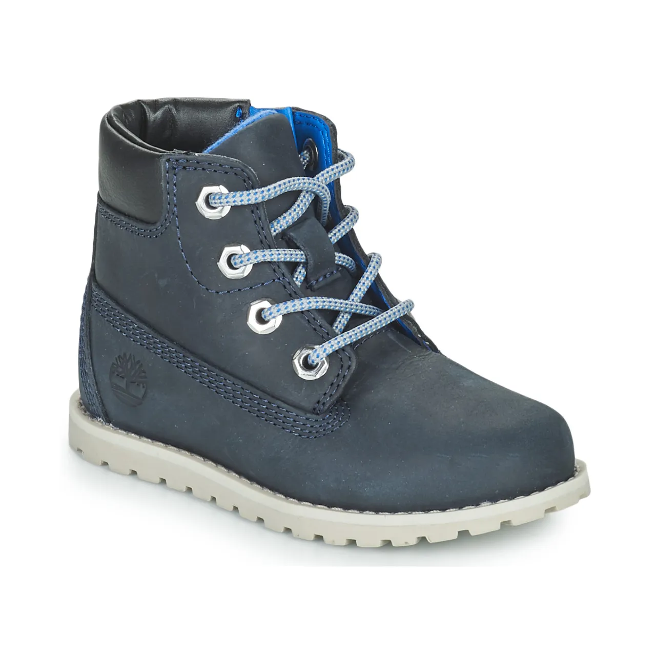 Timberland  Pokey Pine 6In Boot with  boys's Children's Mid Boots in Blue