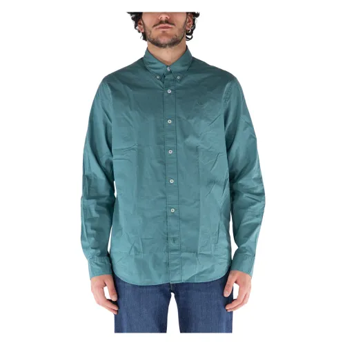 Timberland , Popeline Shirt ,Green male, Sizes: