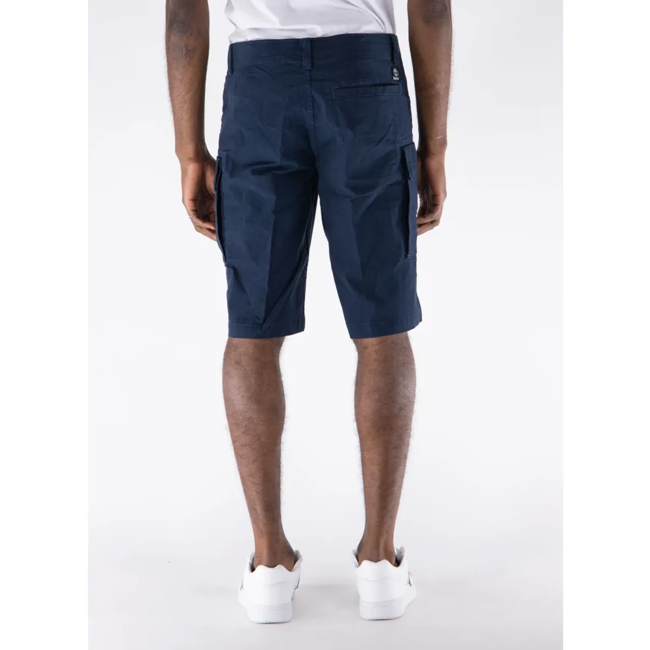 Timberland , Popeline Shorts ,Blue male, Sizes: