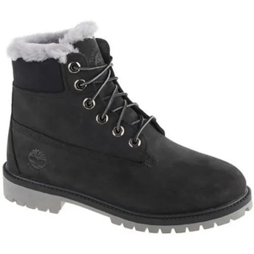 Timberland  Premium 6 IN WP Shearling Boot JR  boys's Children's Shoes (High-top Trainers) in Black