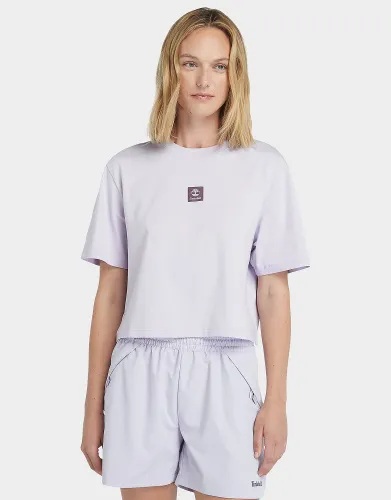 Timberland Short Sleeve T-Shirt - PURPLE - Womens