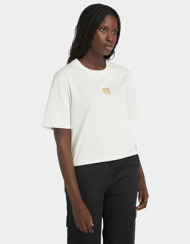 Timberland Short Sleeve T-Shirt - WHITE - Womens