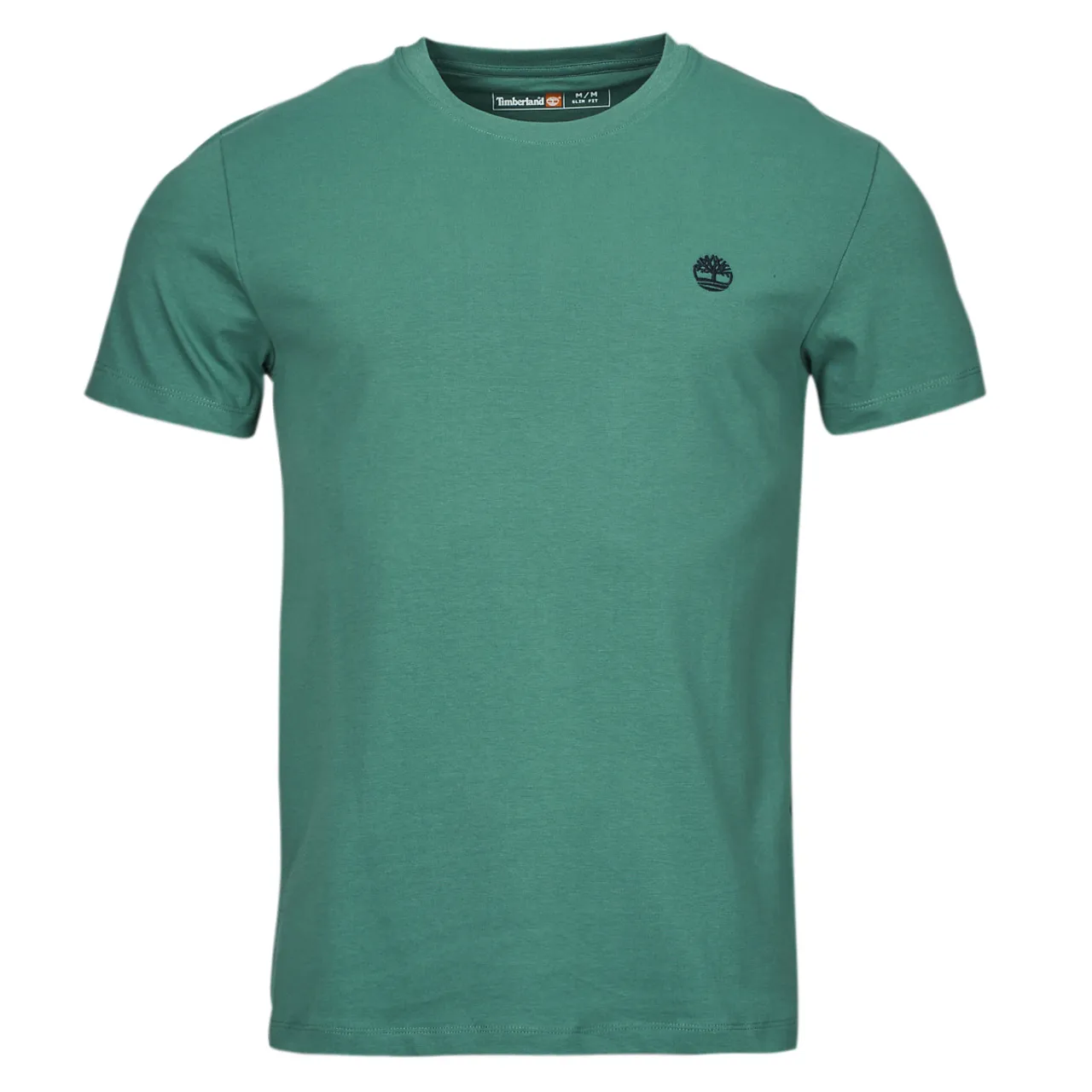 Timberland  Short Sleeve Tee  men's T shirt in Green