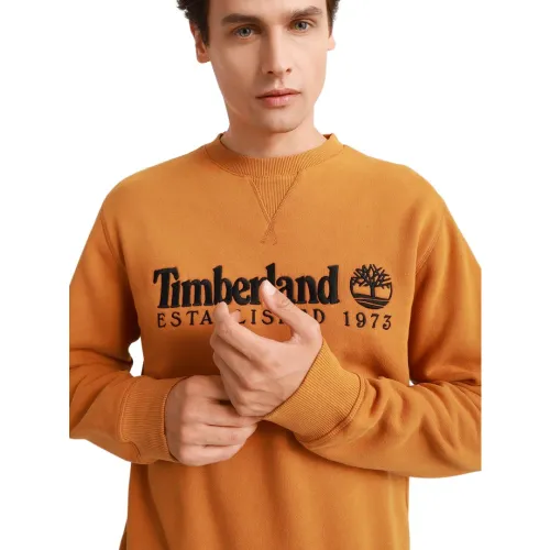 Timberland , Sweatshirt ,Orange male, Sizes: