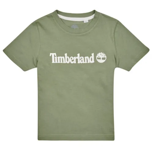 Timberland  T25T77  boys's Children's T shirt in Kaki