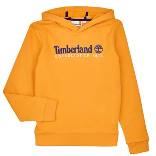 Timberland  T25U56-575-J  boys's Children's sweatshirt in Yellow