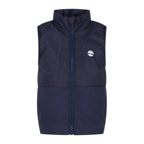 Timberland , T26585 85T Vests ,Blue male, Sizes: