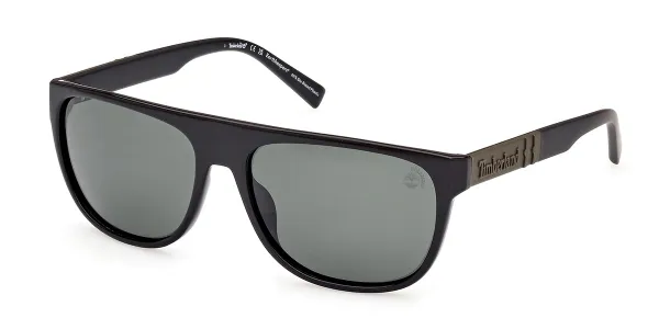Timberland TB00004 Polarized 01R Men's Sunglasses Black Size 60
