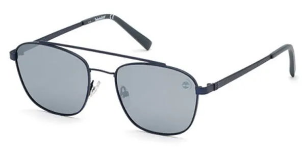 Timberland TB9168 Polarized 91D Men's Sunglasses Blue Size 55