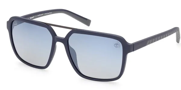 Timberland TB9244 Polarized 91D Men's Sunglasses Blue Size 59