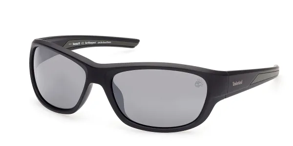 Timberland TB9247 Polarized 02D Men's Sunglasses Black Size 62