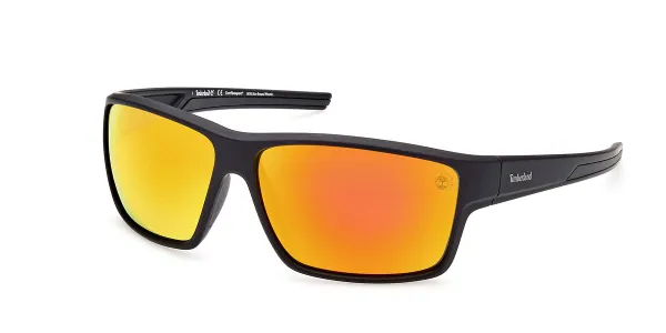 Timberland TB9277 Polarized 02D Men's Sunglasses Black Size 65
