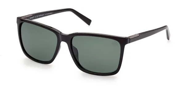Timberland TB9280-H Polarized 01R Men's Sunglasses Black Size 59