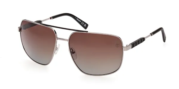 Timberland TB9283 Polarized 08H Men's Sunglasses Grey Size 62