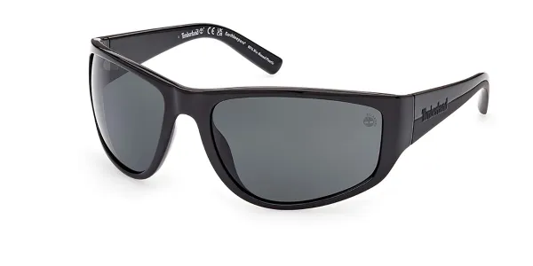 Timberland TB9288 Polarized 01D Men's Sunglasses Black Size 66