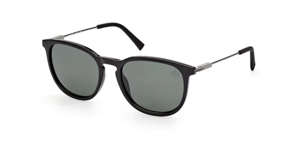 Timberland TB9291-H Polarized 01R Men's Sunglasses Black Size 55