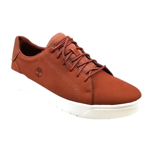 Timberland , Teja Suede Sneaker for Summer ,Brown male, Sizes: