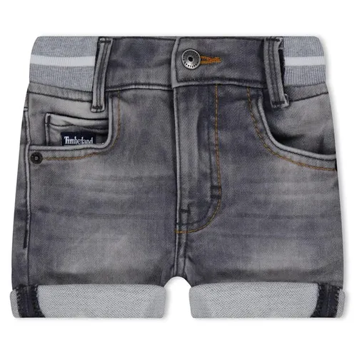Timberland Timb Denim Shorts In23 - Grey