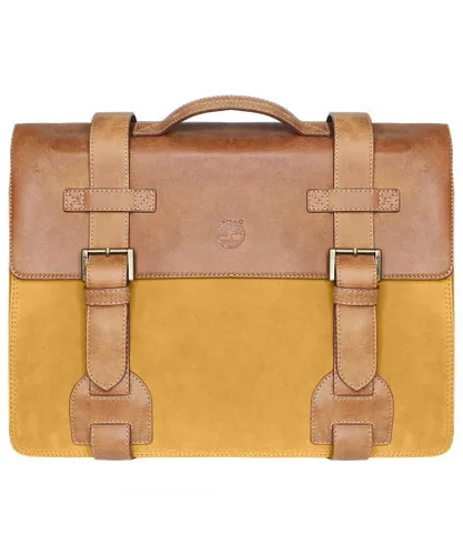 Timberland Unisex Brown Briefcase Bag - One Size