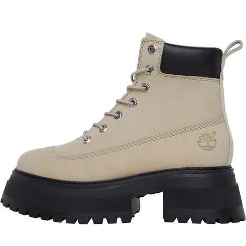 Timberland Womens 6 Inch Lace Boots Pure Cashmere