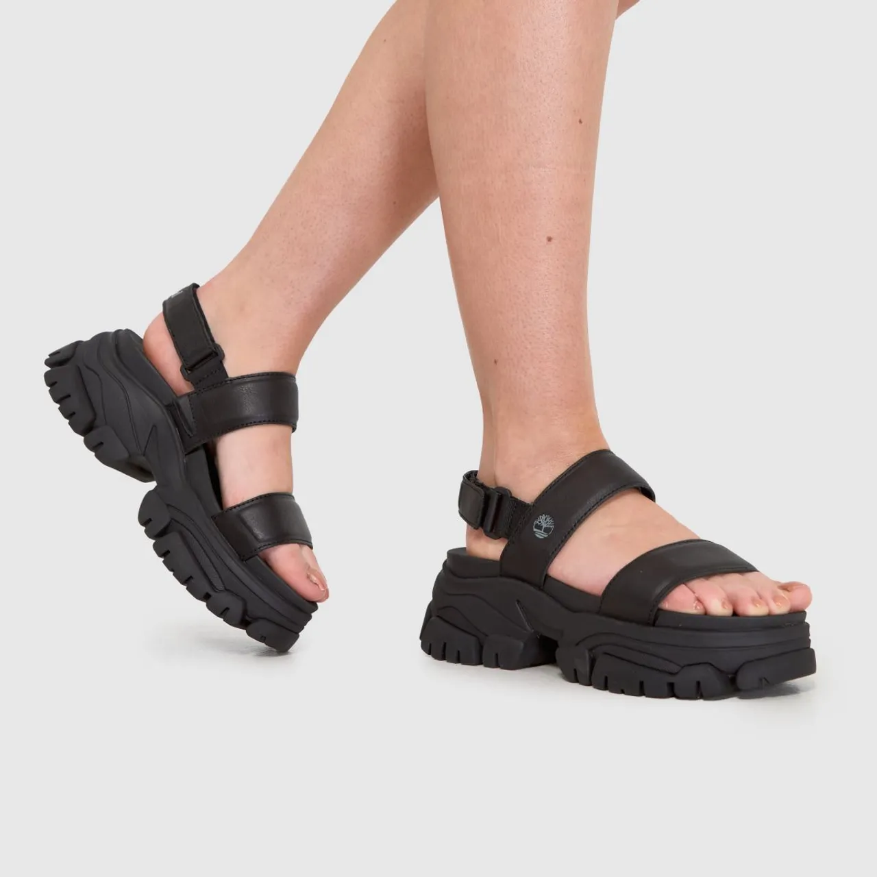 Timberland Womens Black Adley Way Sandals
