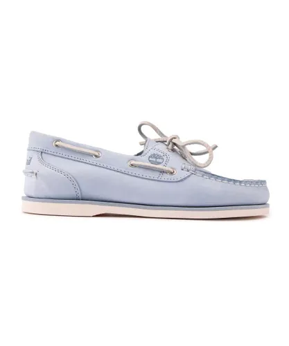 Timberland Womens Classic Boat Shoes - Blue