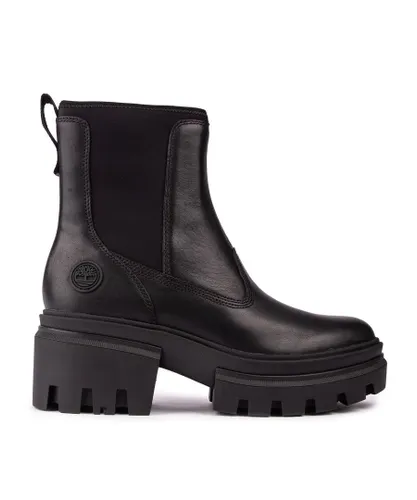 Timberland Womens Everleigh Chelsea Boots - Black
