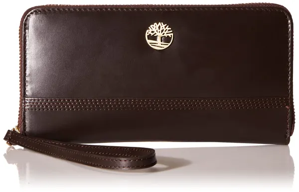 Timberland Women's Leather RFID Zip Around Wallet Clutch