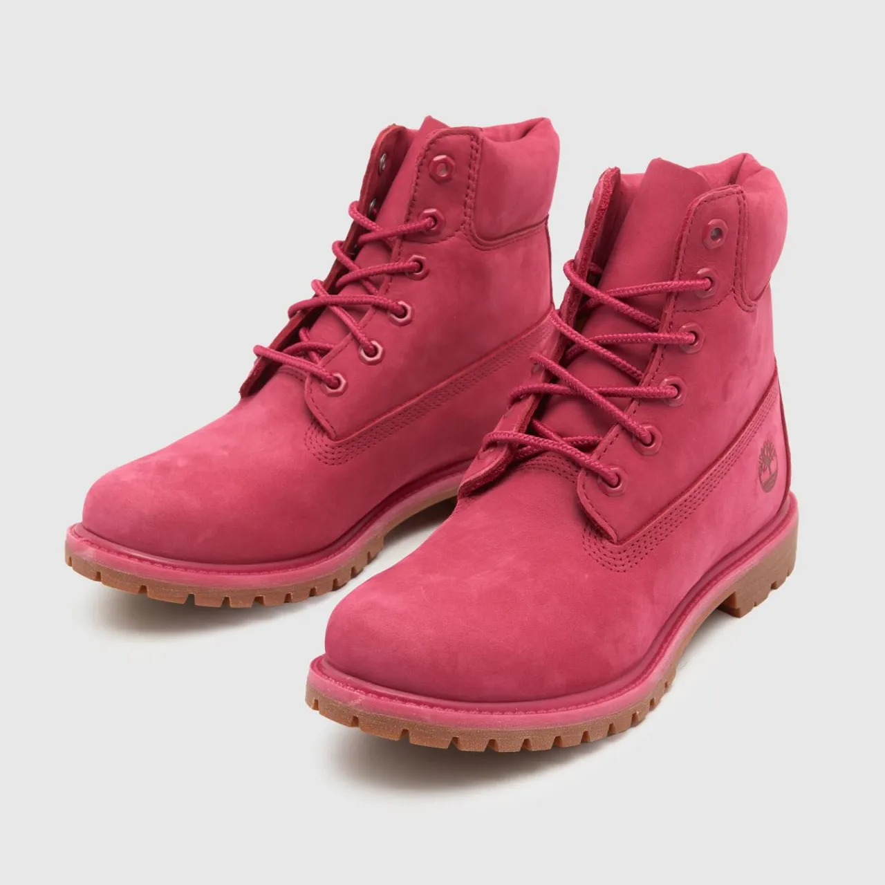 Timberland Women's Pink Premium 6inch Boots