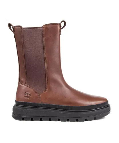 Timberland Womens Ray City Chelsea Boots - Brown Leather