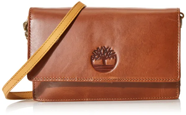 Timberland Women's RFID Leather Crossbody Wallet Purse Bag