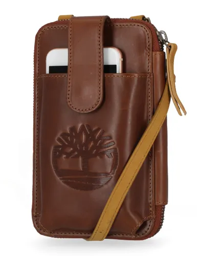 Timberland Women's RFID Leather Phone Crossbody Wallet Bag