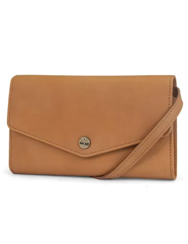 Timberland Women's RFID Leather Wallet Phone Bag with