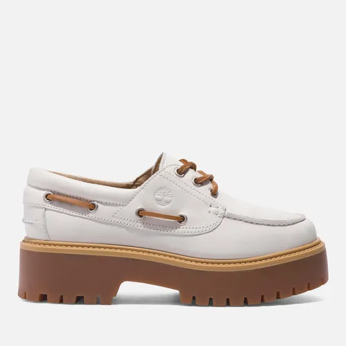 Timberland Women's Slone Street Leather Boat Shoes - UK