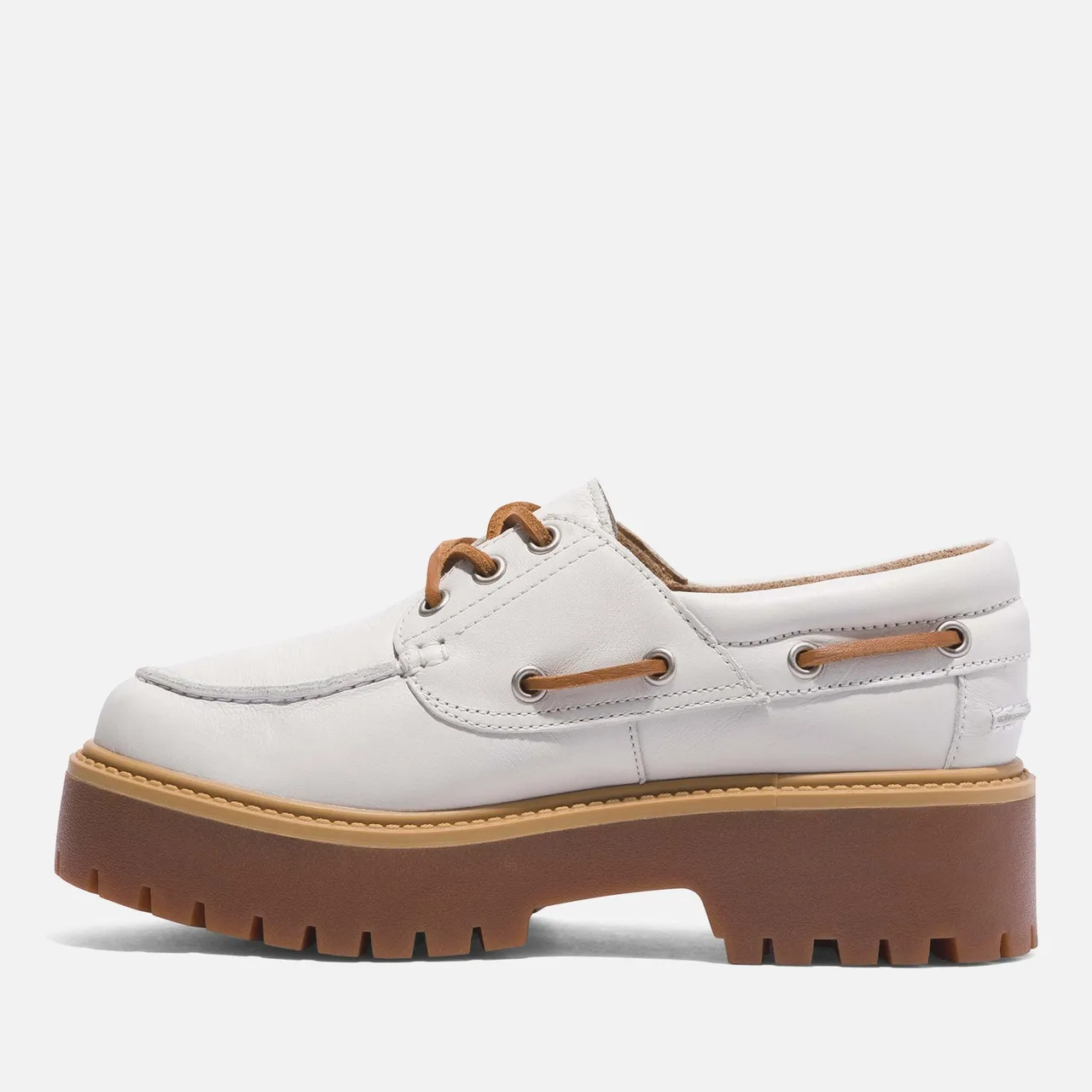 Timberland Women's Stone Street Leather Boat Shoes