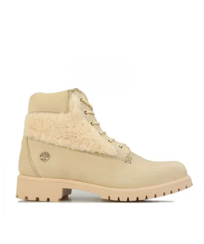 Timberland Womenss Lyonsdale 6 Inch Lace Boot in Taupe Leather (archived)