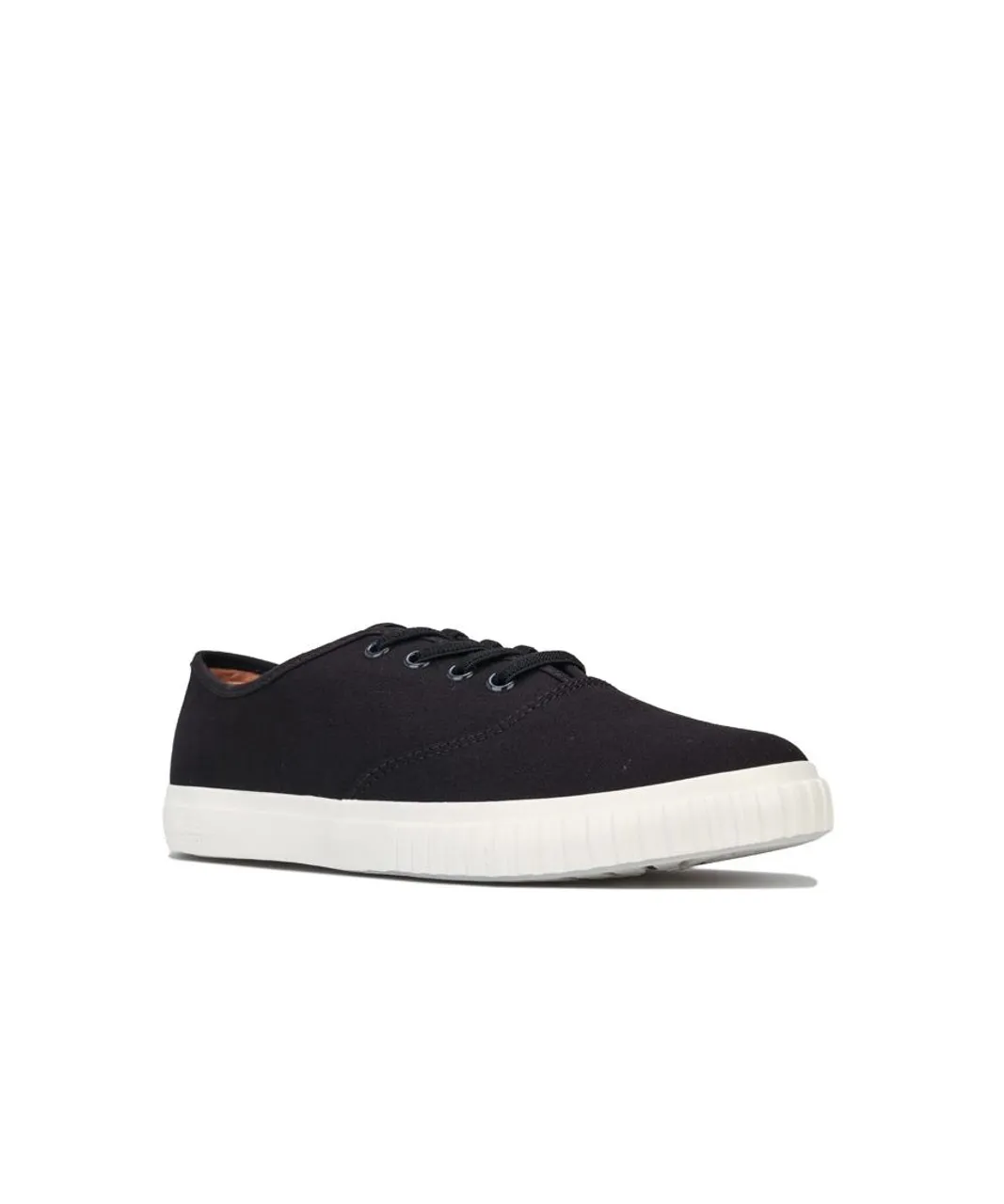 Timberland Womenss Newport Bay Bumper Toe Ox Trainers in Black Canvas (archived)