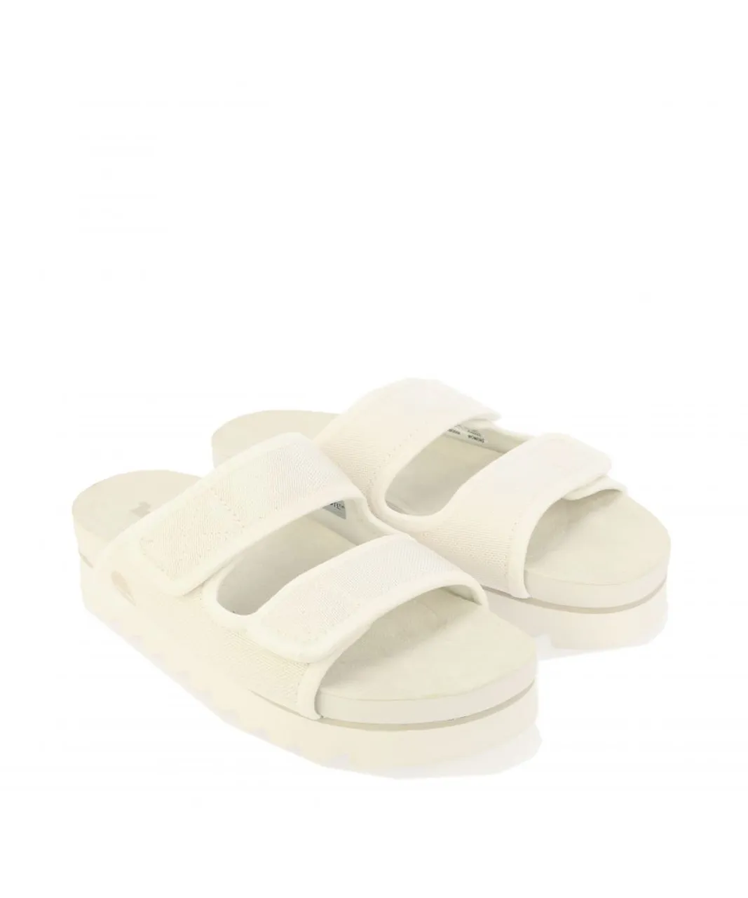 Timberland Womenss Santa Monica Sunrise Sandals in White Textile